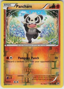 Pokemon Pancham 86/162 XY - BREAKthrough Common card - Picture 1 of 2