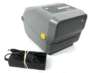 Zebra ZD621 DT/Thermal Transfer Printer ZD6A043-321F00EZ w/ AC adapter - Picture 1 of 9