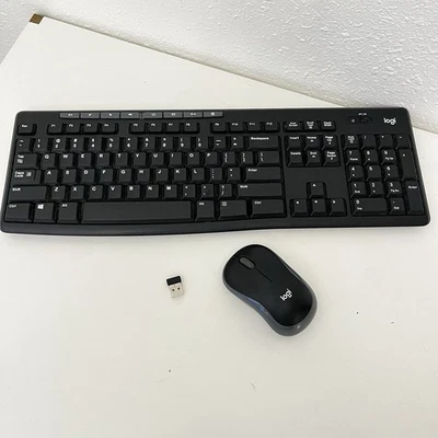 Logitech Wireless Keyboard and Mouse Combo (920-008971) - Image 1 of 4