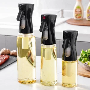 Botella pulverizadora de aceite 200 ml 300 ml 500 ml cocina cocina dispensador de aceite de oliva camping - Imagen 1 de 16