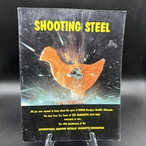 VTG Shooting Steel IHMSA Book 10th Anniversary Handgun Metallic Silhouette 1986 - Picture 1 of 14