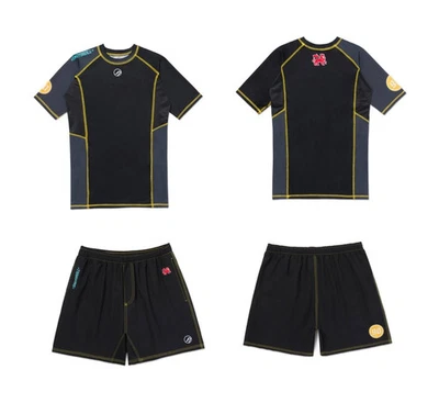 PW Ranked Top Rankin Shoyoroll Rash Guard SS & Short Bjj No Gi Tradition - Image 1 of 4