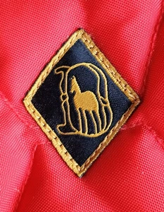 Pair (2) Quilted Horse Blankets DOVER SADDLERY Forest Green & Fire-Engine-Red - Picture 1 of 11