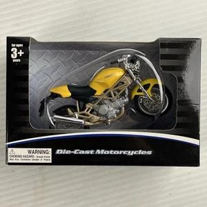 Yellow Ducati Monster Motorcycle 1:18 Scale Diecast Maisto New - Picture 1 of 8