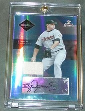 2005 ROGER CLEMENS LEAF LIMITED MONIKERS AUTO JERSEY  1/1 