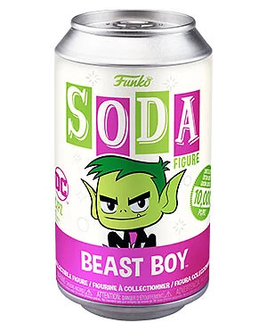 Funko Vinyl Soda: DC Teen Titans Go! - Metal Beast Boy Cover