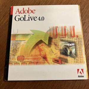 Adobe GoLive 4.0 For Macintosh W/ Serial - Picture 1 of 3