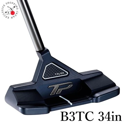 TaylorMade TP Truss Center Mid Night Blue B3TC Putter 34in KBS 120 Black Shaft - Image 1 of 4