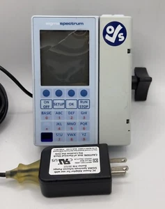 Baxter Sigma Spectrum v6 Infusion Pump, Clamp, Power Supply, NO BATTERY (3 of 8) - Picture 1 of 5