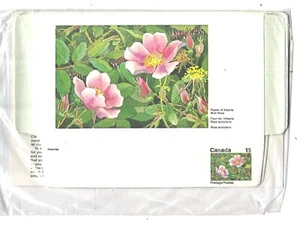 Canada 1974 The Revised Floral Aerogrammes #A44-49 Pack of 6 different unopen - Picture 1 of 2