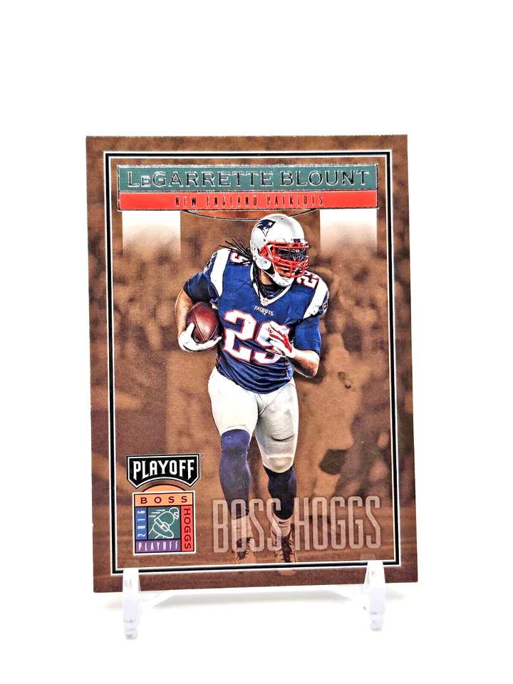 LeGarrette Blount "Boss Hoggs" 2016 Panini Playoff #BH-LB NE Patriots INSERT - Image 1 of 2