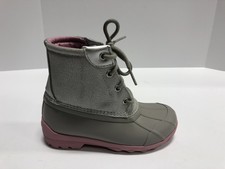 girls pink sperry boots