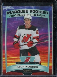 2019-20 O-Pee-Chee Platinum Sunset #200 Jack Hughes - Bild 1 von 2