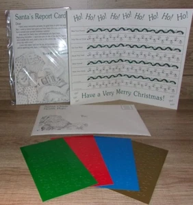 Santa's Report Card Behavior Report 1997 Perjinkities Midwest of Cannon Falls - Picture 1 of 4