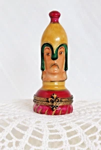 Schachbauer - Limoges Frankreich Peint Main signierte Schmuckschatulle - Bild 1 von 11