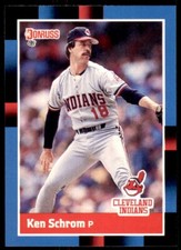 1988 Donruss Ken Schrom Baseball Cards #501