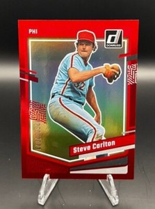 2023 Donruss Steve Carlton Holo Red Parallel 250/2023 Phillies MT/NM