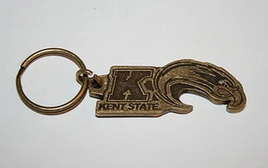 Vintage Kent State University Golden Flashes Team Schlüsselanhänger NOS 1980er Neu - Bild 1 von 2