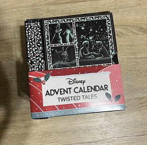 Disney Twisted Tales Advent Calendar 24 Days - UK - Novellas, Coloring, Journals - Picture 1 of 6