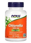 NOW FOODS - CHLORELLA - 1000 MG - 120 TABLETS - NEW STOCK - EXP: JUNE 2025