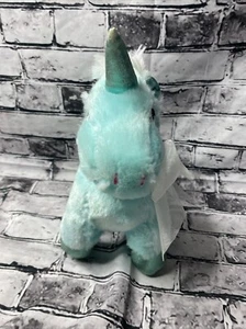 DanDee Blue Unicorn Shiny Sparkle 7" Plush Stuffed Animal (Signs Of Pre-loved) - Picture 1 of 16