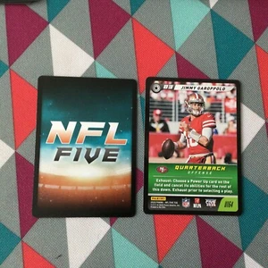 Jimmy Garoppolo #U164 49ers QB Uncommon Base 2020 Panini Edition NFL five TCG - Picture 1 of 1