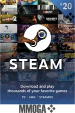 €20 Cartes cadeau Steam - 20 EURO Porte-monnaie Steam Card codice digitale - FR
