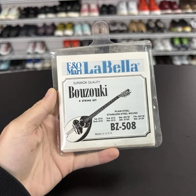 Vintage La Bella BZ-508 Stainless Steel Bouzouki Strings - Image 1 of 3