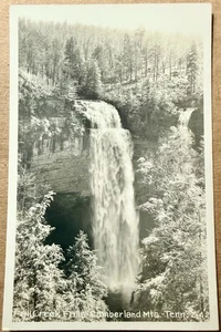 RPPC Fall Creek Falls TN Tennessee Photo Postcard Cumberland Mountains - Picture 1 of 2