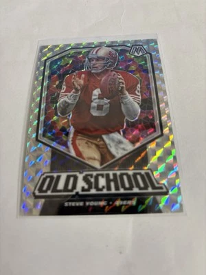 2020 Panini Mosaic - Old School Steve Young #OS5 Mosaic - Image 1 of 2