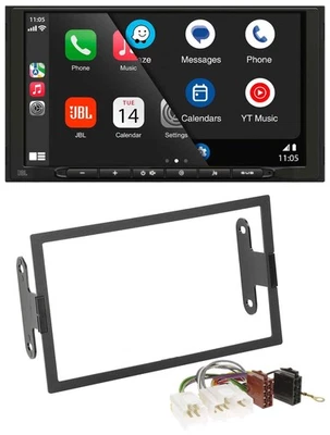 JBL USB 2DIN MP3 Bluetooth AUX Autoradio für Nissan Pathfinder Quest Sentra Infi - Bild 1 von 4