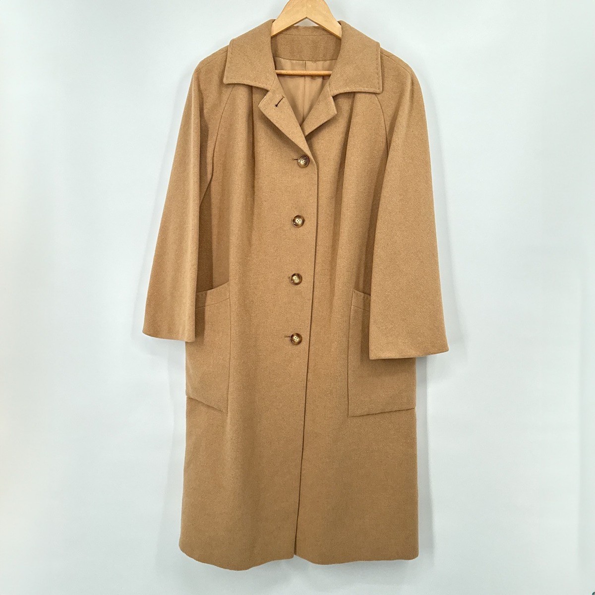 ジャケット・アウター 1950~1960s DOUBLE BREASTED WOOL COAT 1960s Vintage Overcoat Mens Wool Coat Size M L