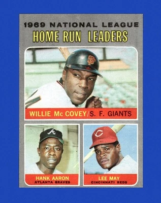 1970 Topps Set-Break # 65 NL Home Run Leaders EX-EXMINT *GMCARDS* - Image 1 of 2