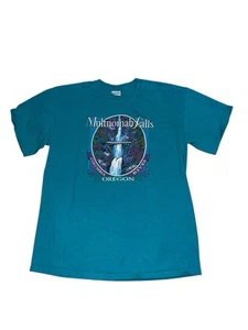 Vintage 90’s Multnomah Falls Shirt Adult Medium Gildan Oregon Columbia River - Picture 1 of 5