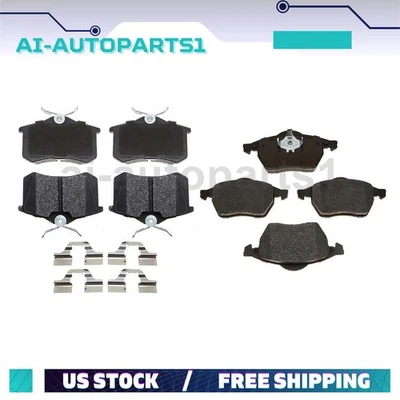 Kit pastillas freno delantero trasero para Volkswagen Golf 1996 1997 1998 1999 Foto 1 de 4