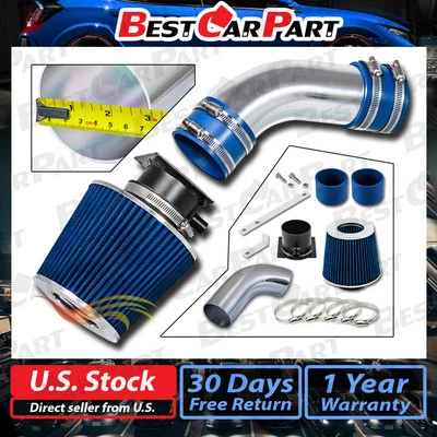 Kit de admisión de aire Ram corta BCP BLUE 1998-2005 Passat 2,8 L V6 + filtro Foto 1 de 4