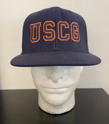 De colección Años 90 Guardia Costera de los Estados Unidos USCG Tapas SnapBack Sombrero Gorra Ajustable Foto 1 de 4