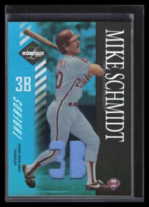 2003 Leaf Limited Threads Position 167 Mike Schmidt Jersey 18/25 - Picture 1 of 2
