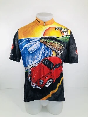 Camiseta deportiva de ciclismo SUGOI - VOLKSWAGEN BEETLE BUG para hombre XL Foto 1 de 4