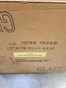 Thermador oven door scf dv new old stock oven door - Picture 1 of 3