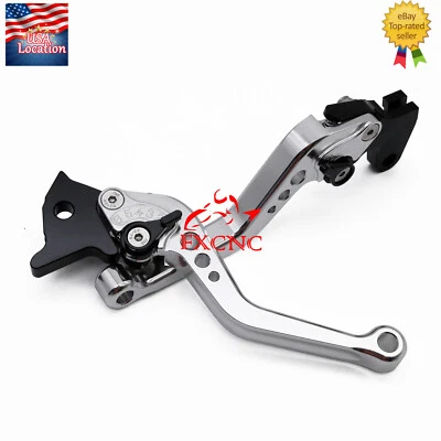 For Yamaha TTR250 Disc Brake 2002-2005 FXCNC Brake & Clutch Levers Silver Short - Image 1 of 4