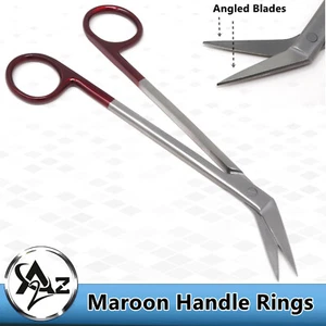 Kelly Angled Gum Scissors 6" Surgical Orthodontics SuperCut Dental Instruments - Picture 1 of 11