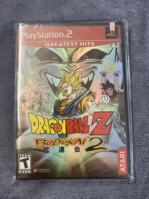 Dragonball Z Budokai 2 Ps2 Playstation 2 Greatest Hits, factory Sealed - Image 1 of 4