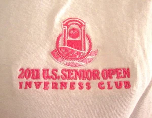 US SENIOR OPEN youth lrg T shirt Inverness Club golf 2011 tee OHIO embroidery - Picture 1 of 3