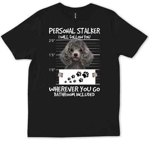 Divertida camiseta de regalo de mamá papá dueño de caniche - Imagen 1 de 6