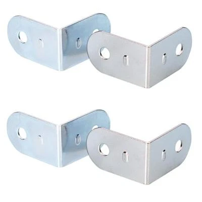 4x L-Ecke 19 x 30 mm L-Winkel Stahl verzinkt L-Ecken ADAM HALL 4041 Casebau NEU