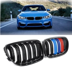 Parrilla delantera color M para BMW E90 E91 4 PUERTAS LCI 323i 325i 328i 2009-2011 - Imagen 1 de 14