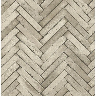 Ladrillos de espiga de hormigón beige para pegar el papel tapiz 2767-23759 Foto 1 de 2