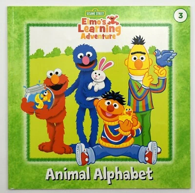 Sesame Street™ Elmo's Learning Adventure Animal Alphabet Paperback 2010 - Image 1 of 4