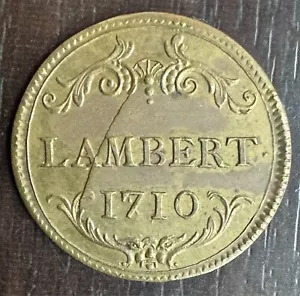 JETON CORPORATION MARCHANDS - LAMBERT 1710 - F.5454 - Bild 1 von 2